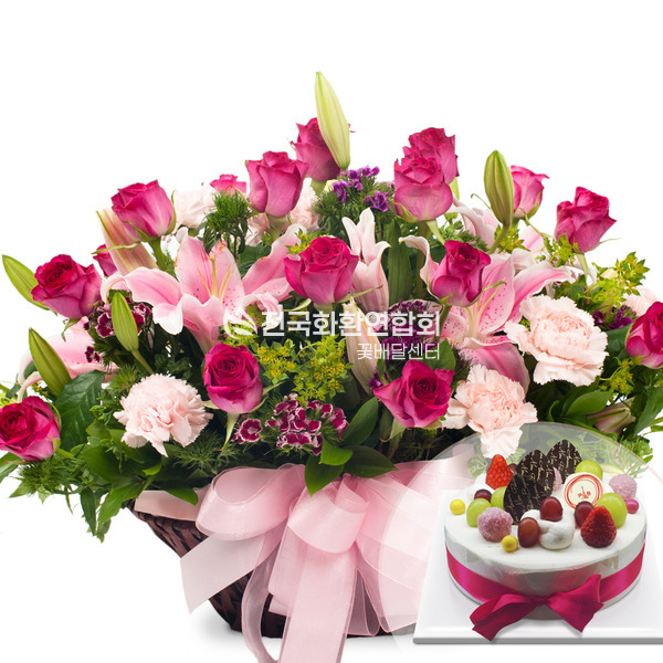 꽃바구니a570<케익포함>