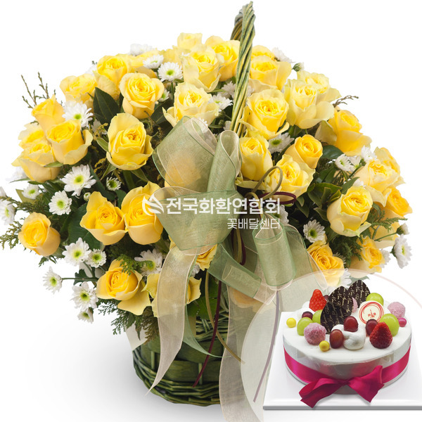꽃바구니a2028<케익포함>