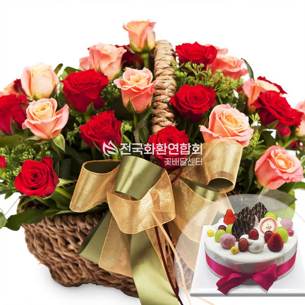 꽃바구니a2326<케익포함>